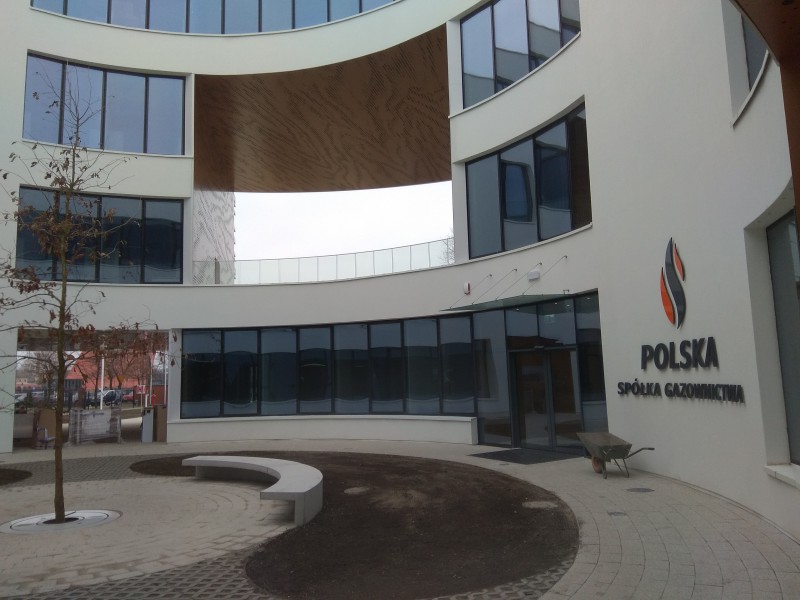 Budowa siedziby Polskiej Spółki Gazownictwa Sp. z o.o. Oddziału w Gdańsku